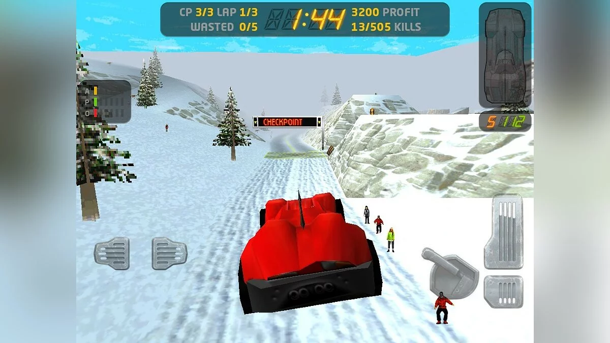 Скриншоты из Carmageddon (1997) / Картинка 148