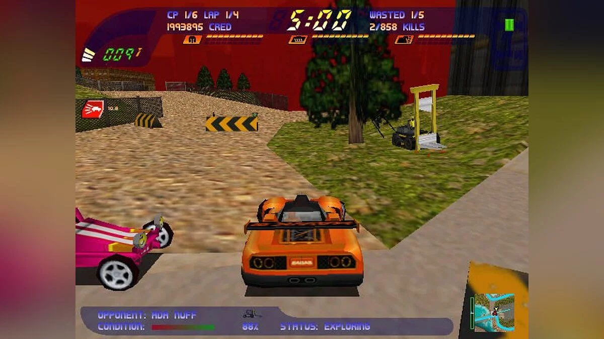 Скриншоты из Carmageddon 2: Carpocalypse Now / Картинка 60
