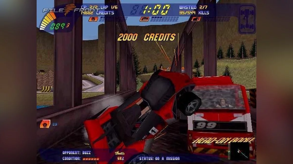 Скриншоты из Carmageddon 2: Carpocalypse Now / Картинка 6