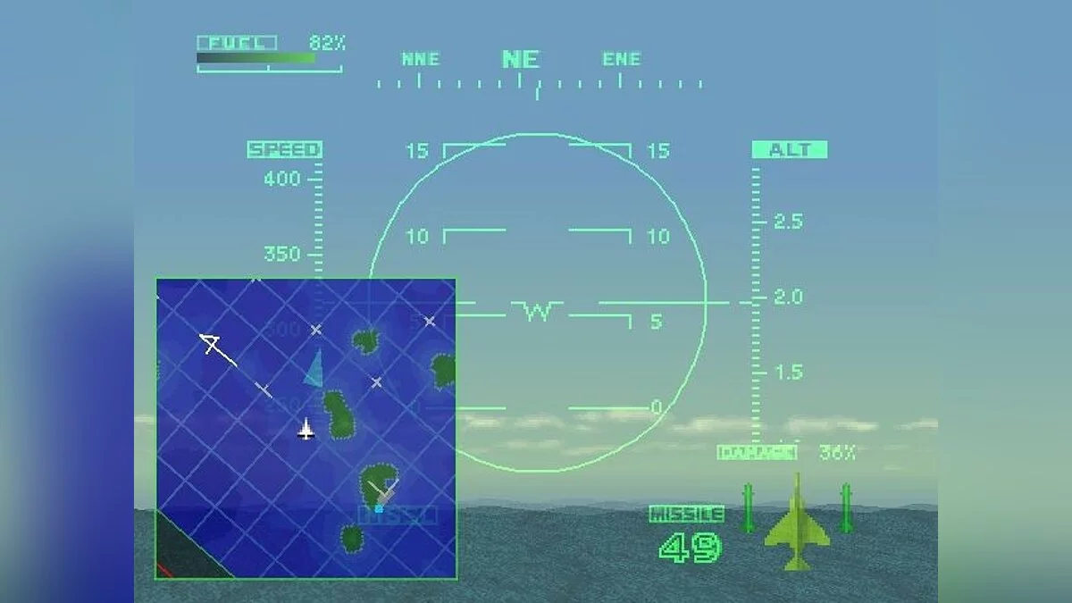 Скриншоты из Ace Combat 2 / Картинка 16