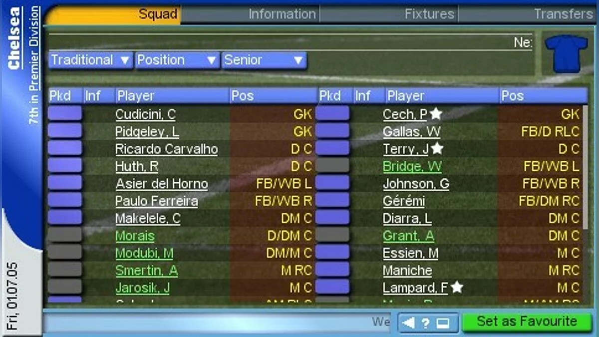 Скриншоты из Championship Manager 2006 (2006) / Картинка 16