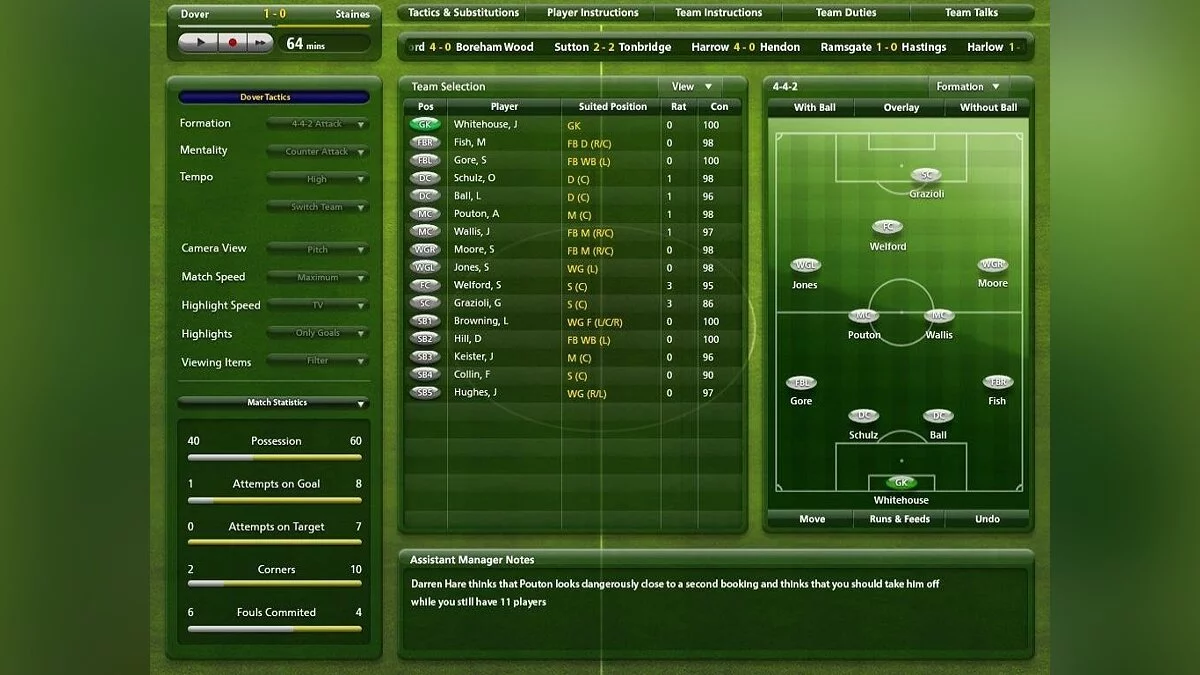 Скриншоты из Championship Manager 2010 / Картинка 24