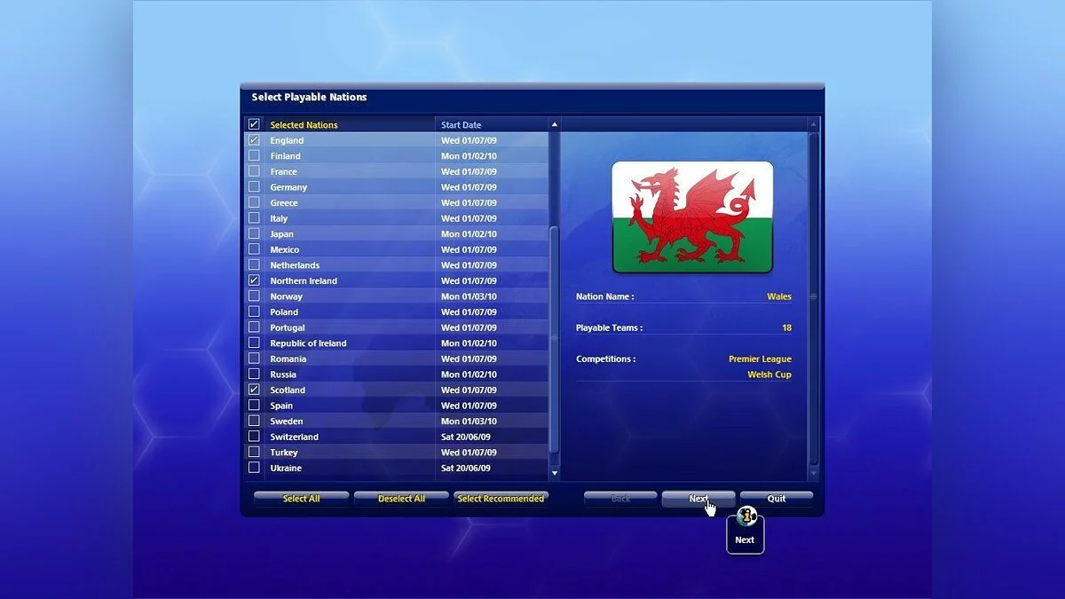 Скриншоты из Championship Manager 2010 / Картинка 36