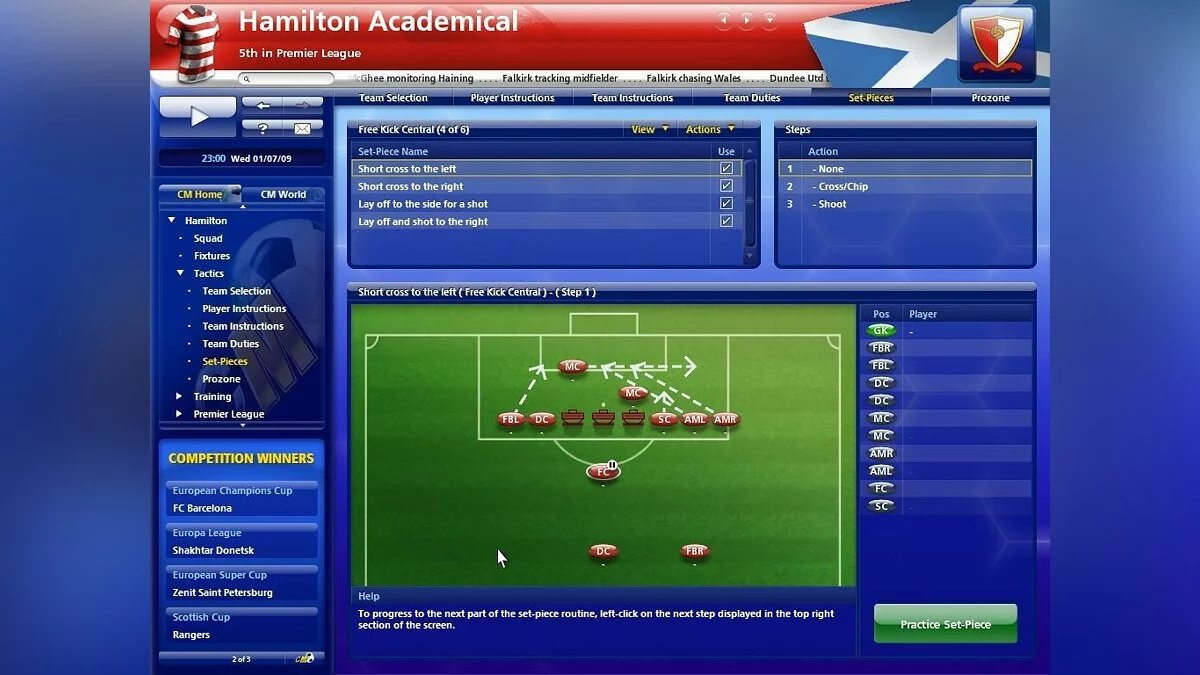 Скриншоты из Championship Manager 2010 / Картинка 39