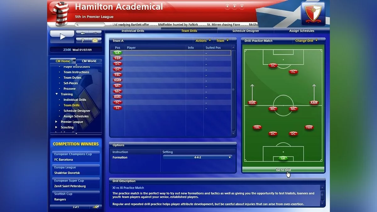 Скриншоты из Championship Manager 2010 / Картинка 41