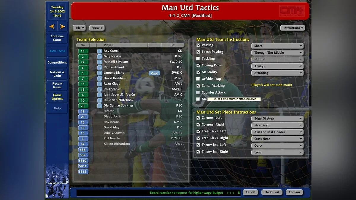 Скриншоты из Championship Manager 4 / Картинка 2