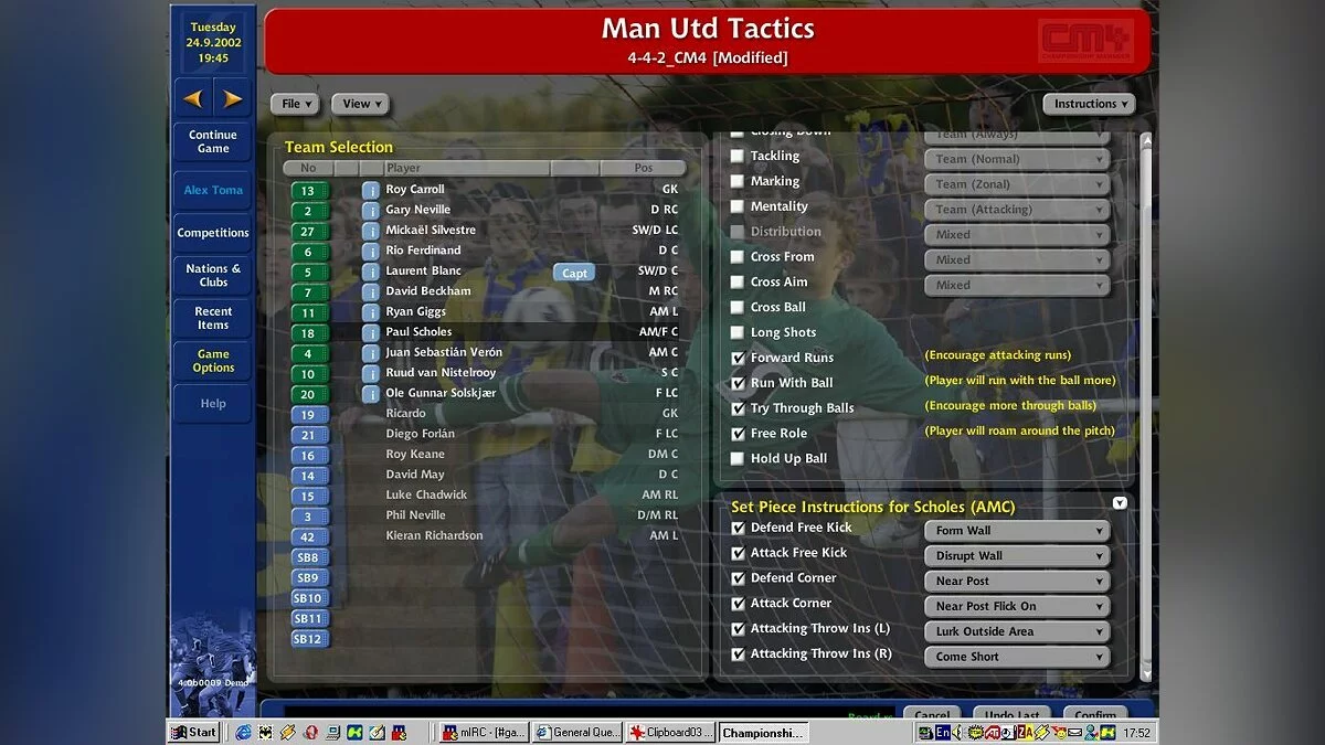 Скриншоты из Championship Manager 4 / Картинка 8