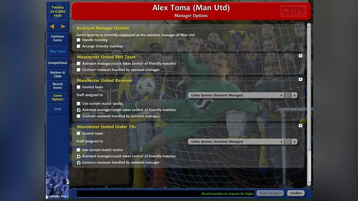 Скриншоты из Championship Manager 4 / Картинка 11