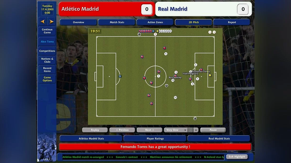 Скриншоты из Championship Manager 4 / Картинка 19