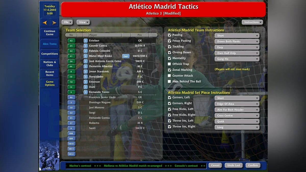Скриншоты из Championship Manager 4 / Картинка 20