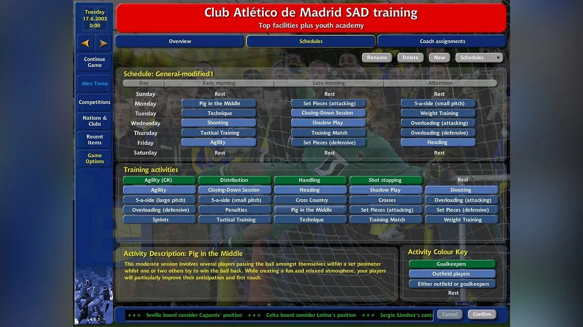 Скриншоты из Championship Manager 4 / Картинка 27