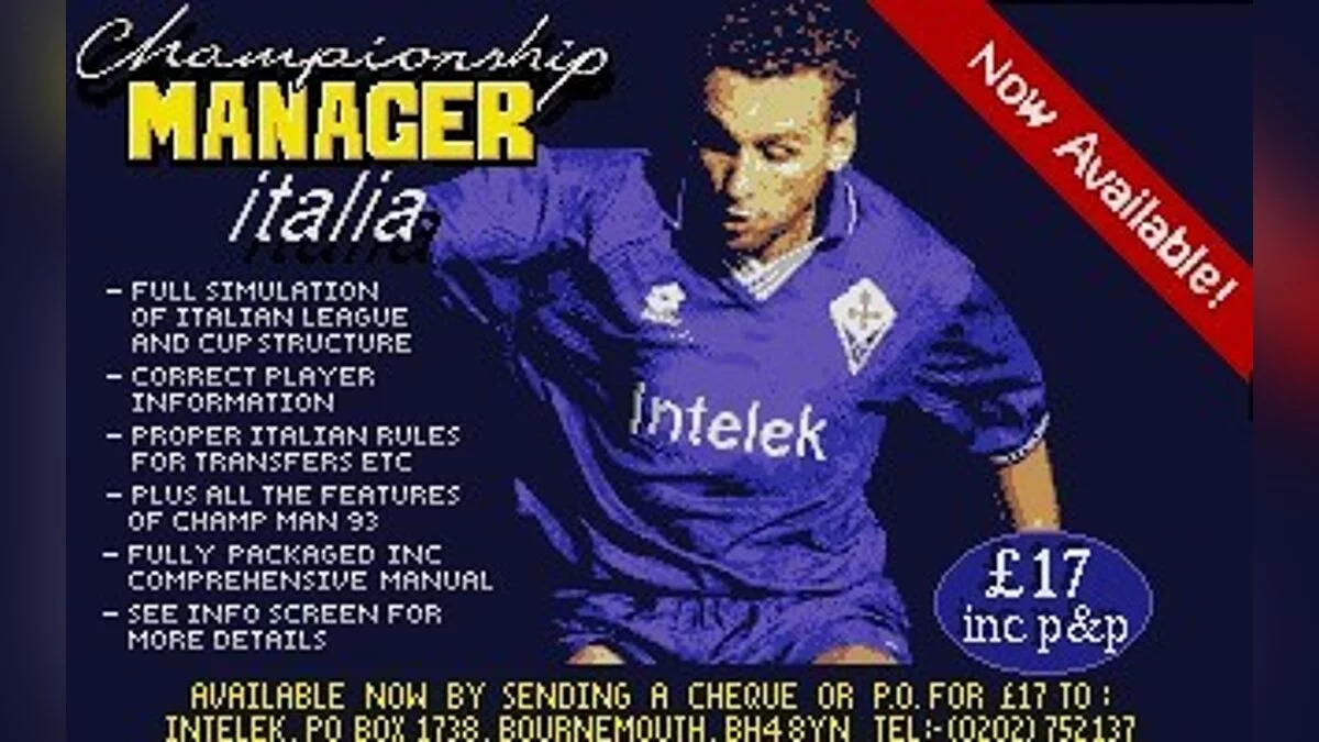Скриншоты из Championship Manager 93/94 / Картинка 16