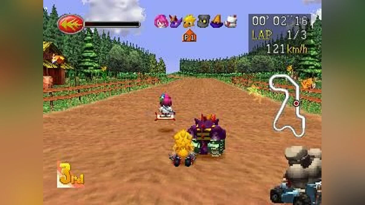 Скриншоты из Chocobo Racing / Картинка 1