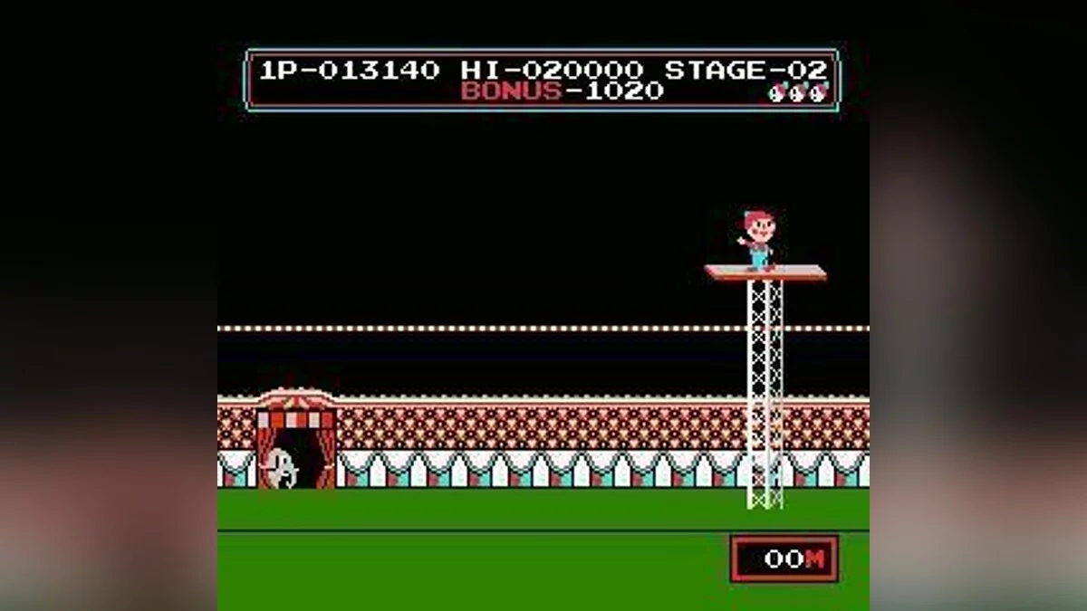Скриншоты из Circus Charlie / Картинка 17