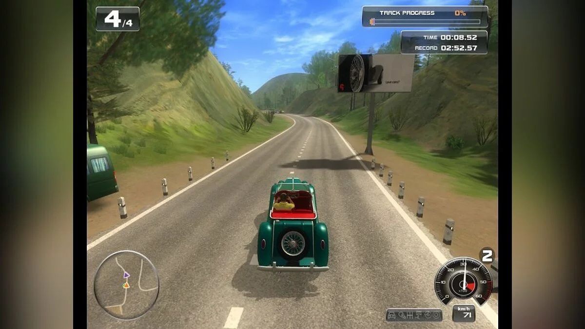 Скриншоты из Classic Car Racing / Картинка 1