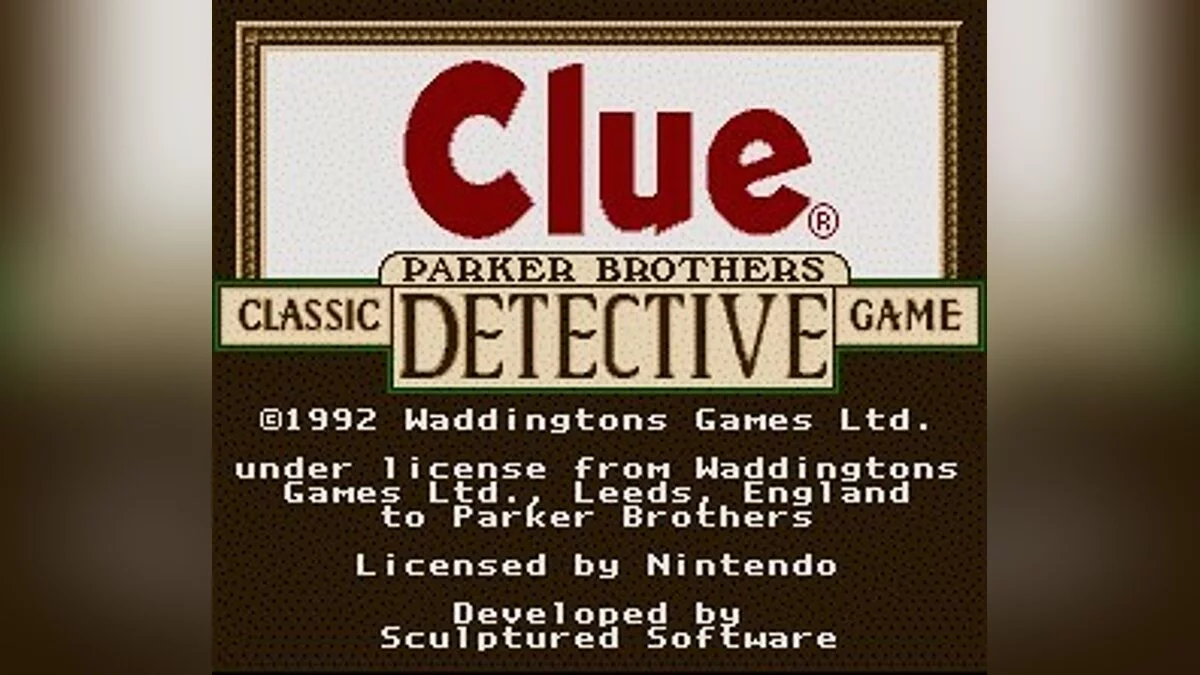 Скриншоты из Clue (1992) / Картинка 15