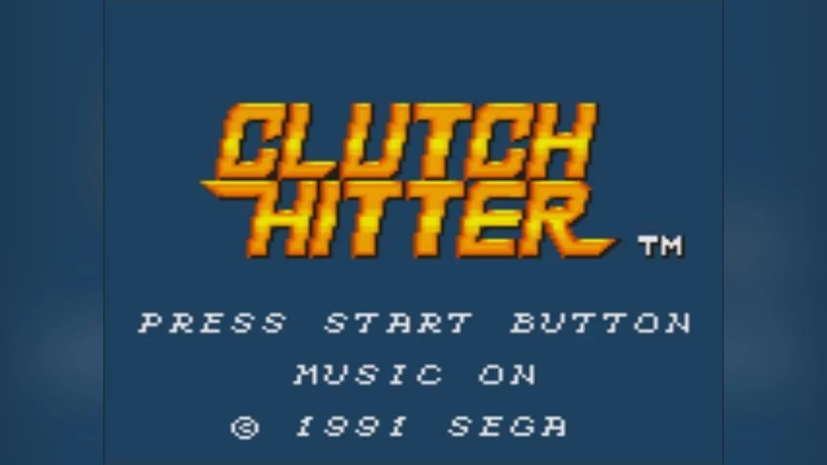 Скриншоты из Clutch Hitter / Картинка 1