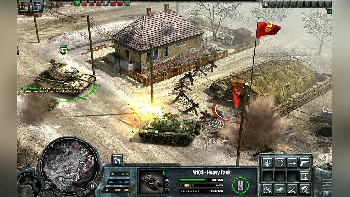 Скриншоты из Codename: Panzers - Cold War / Картинка 17