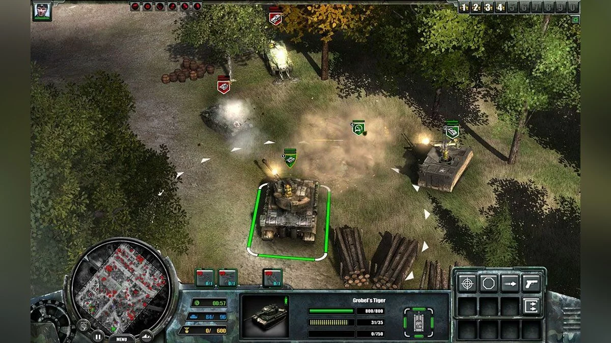 Скриншоты из Codename: Panzers - Cold War / Картинка 21