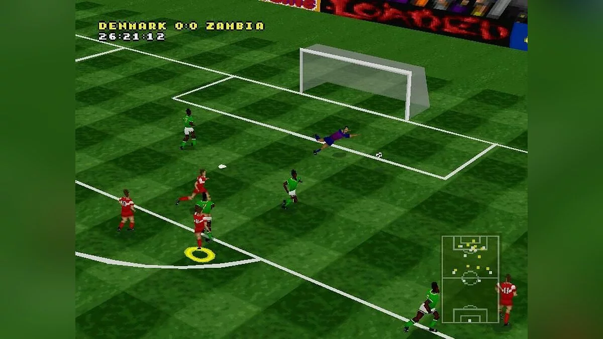 Скриншоты из VR Soccer '96 / Картинка 4