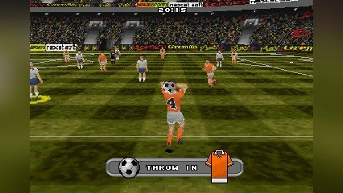 Скриншоты из VR Soccer '96 / Картинка 29