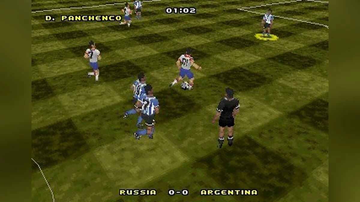 Скриншоты из VR Soccer '96 / Картинка 43