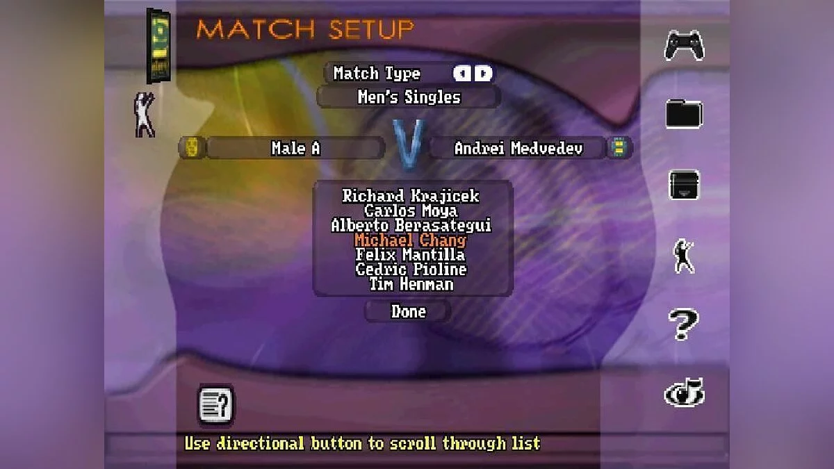 Скриншоты из Actua Tennis / Картинка 2