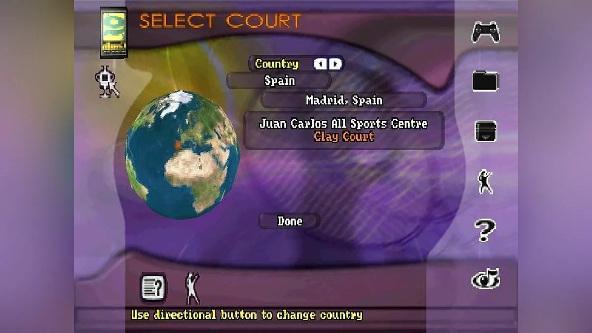 Скриншоты из Actua Tennis / Картинка 3
