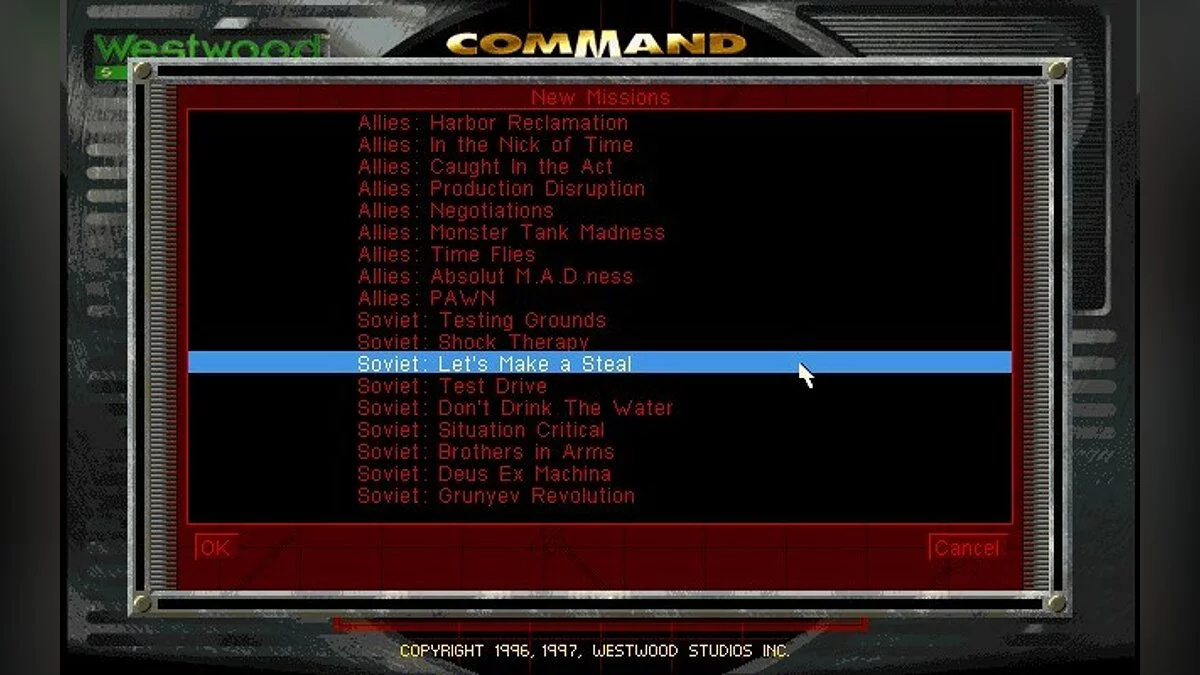 Скриншоты из Command & Conquer: Red Alert - The Aftermath / Картинка 27