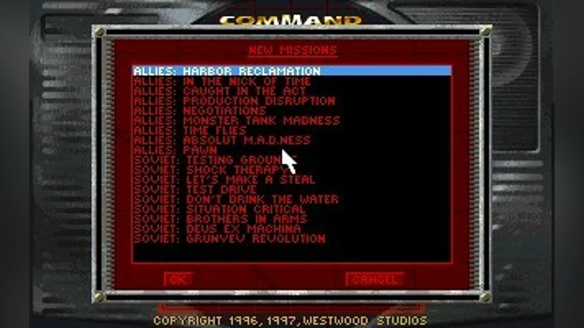 Скриншоты из Command & Conquer: Red Alert - The Aftermath / Картинка 26