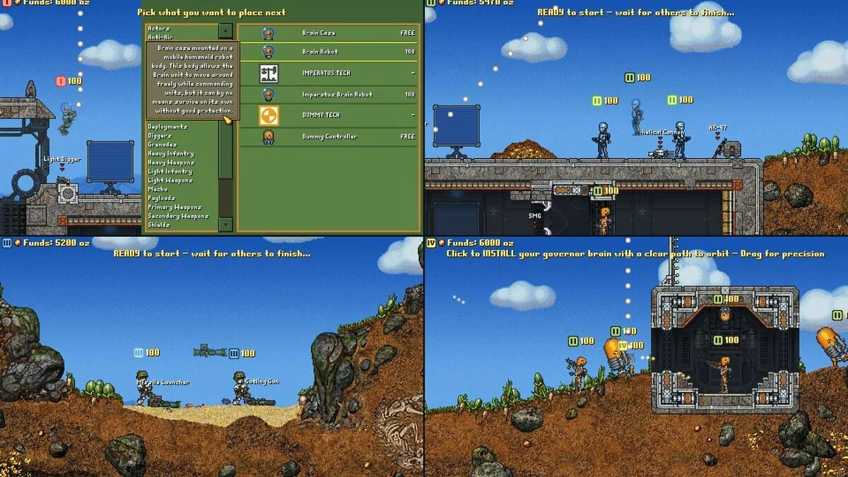 Скриншоты из Cortex Command / Картинка 11