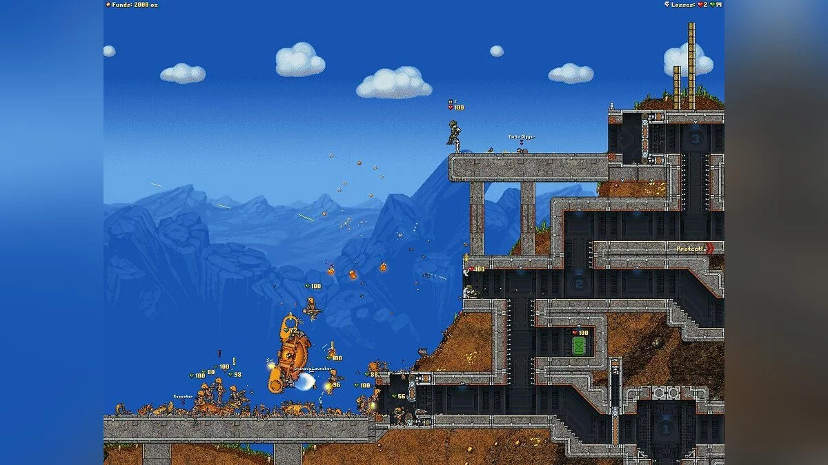 Скриншоты из Cortex Command / Картинка 1
