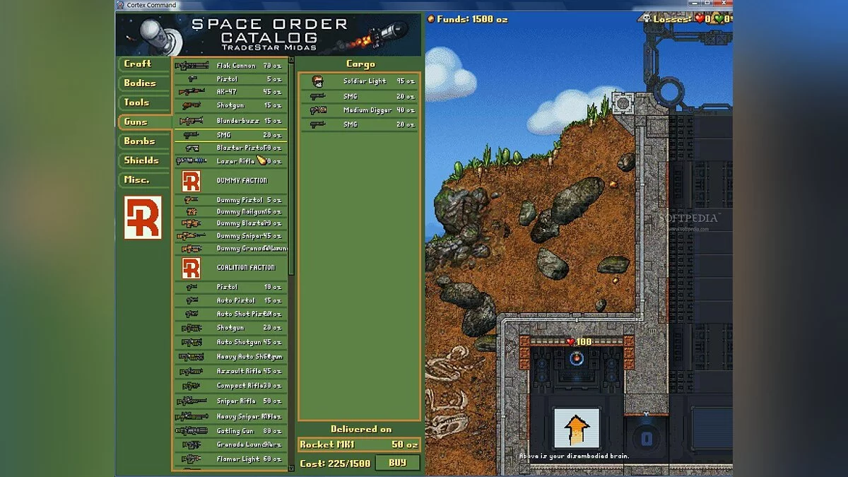 Скриншоты из Cortex Command / Картинка 3
