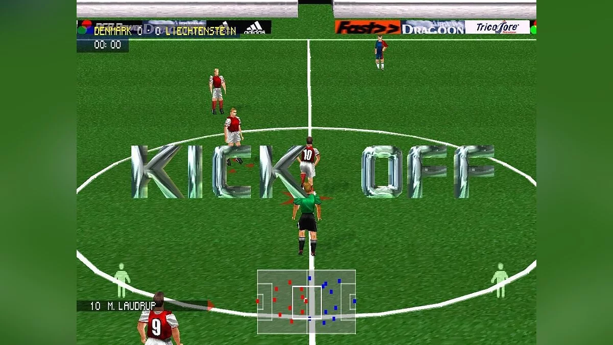Скриншоты из adidas Power Soccer 98 / Картинка 7