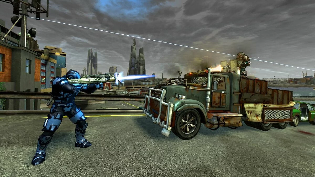 Скриншоты из Crackdown 2 / Картинка 30
