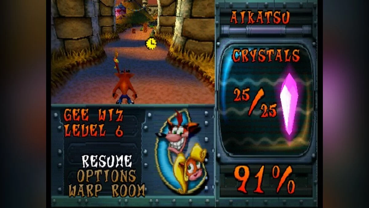 Скриншоты из Crash Bandicoot: Warped / Картинка 111
