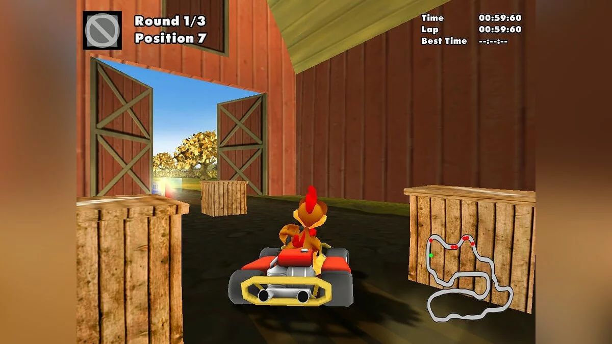 Скриншоты из Crazy Chicken Kart 2 / Картинка 8