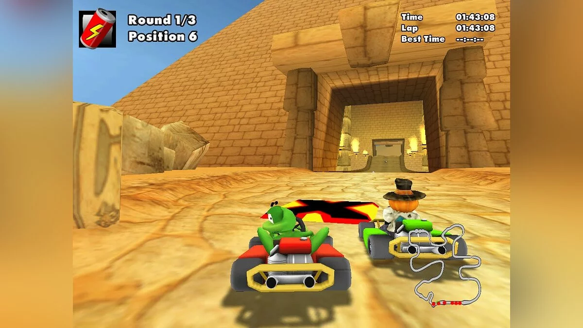 Скриншоты из Crazy Chicken Kart 2 / Картинка 16