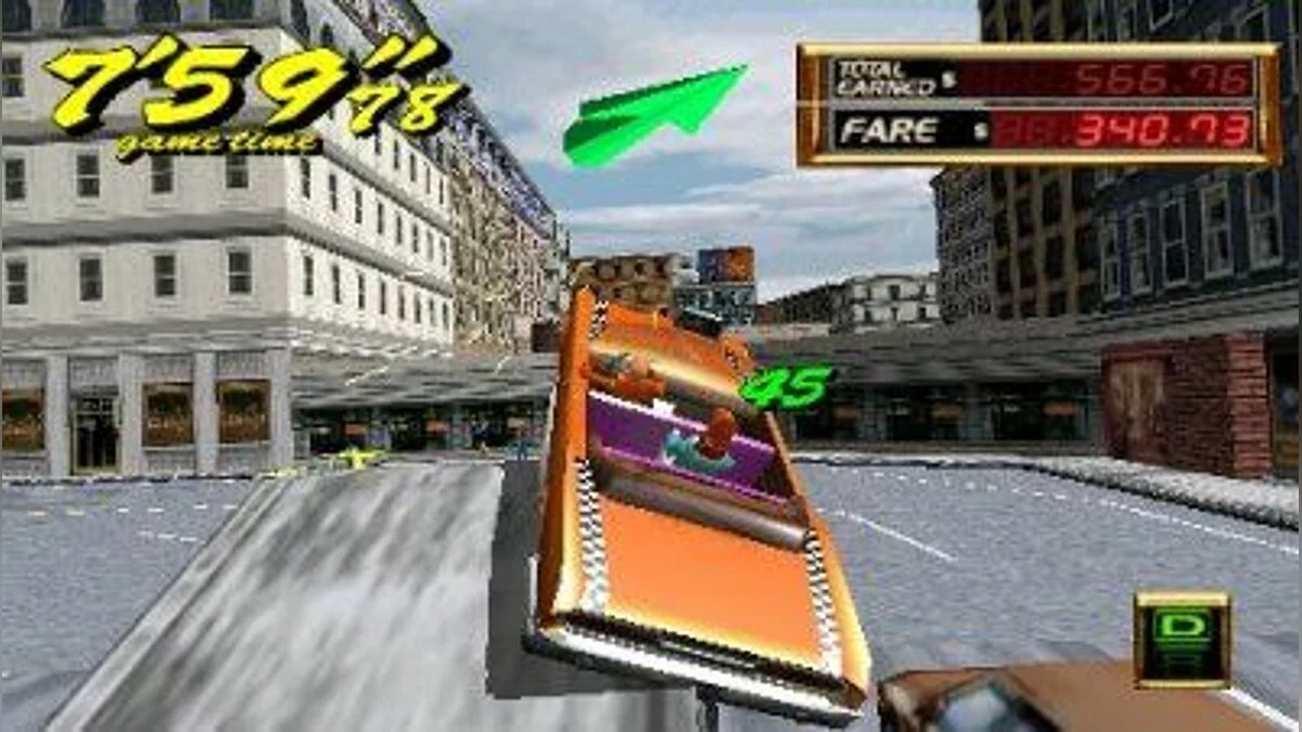 Скриншоты из Crazy Taxi 2 / Картинка 17