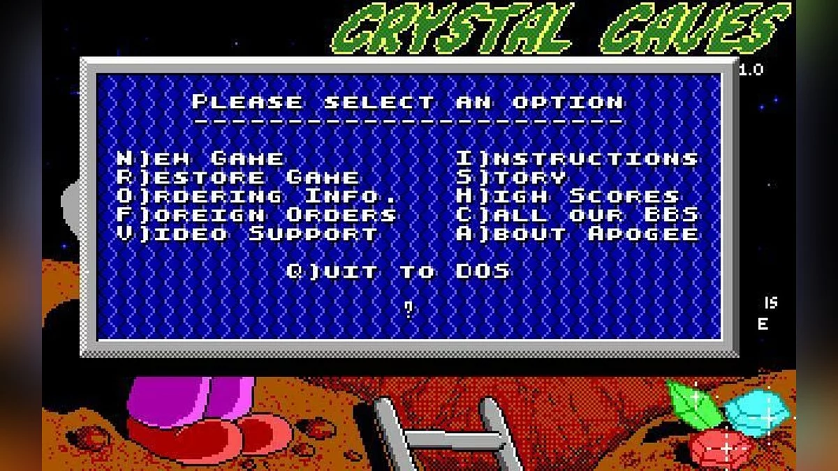 Скриншоты из Crystal Caves / Картинка 1