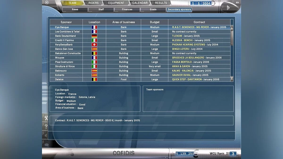Скриншоты из Cycling Manager 4 / Картинка 34