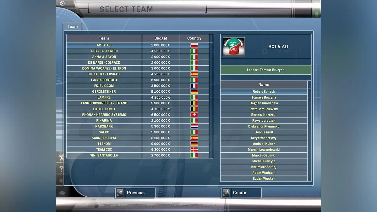 Скриншоты из Cycling Manager 4 / Картинка 38
