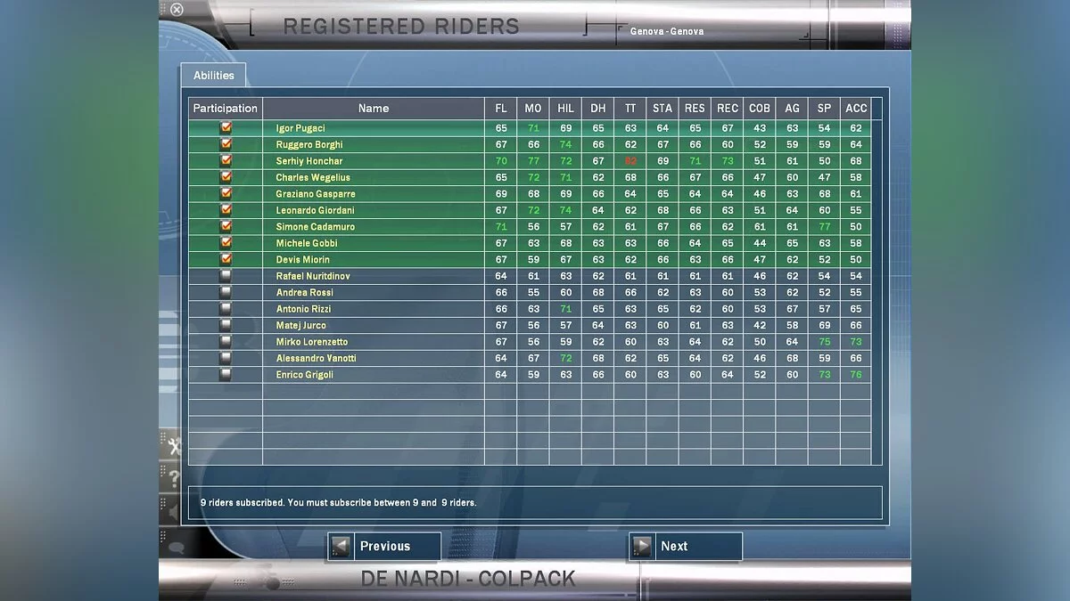 Скриншоты из Cycling Manager 4 / Картинка 39