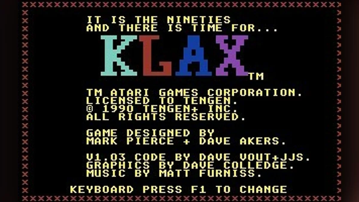 Скриншоты из Klax / Картинка 52