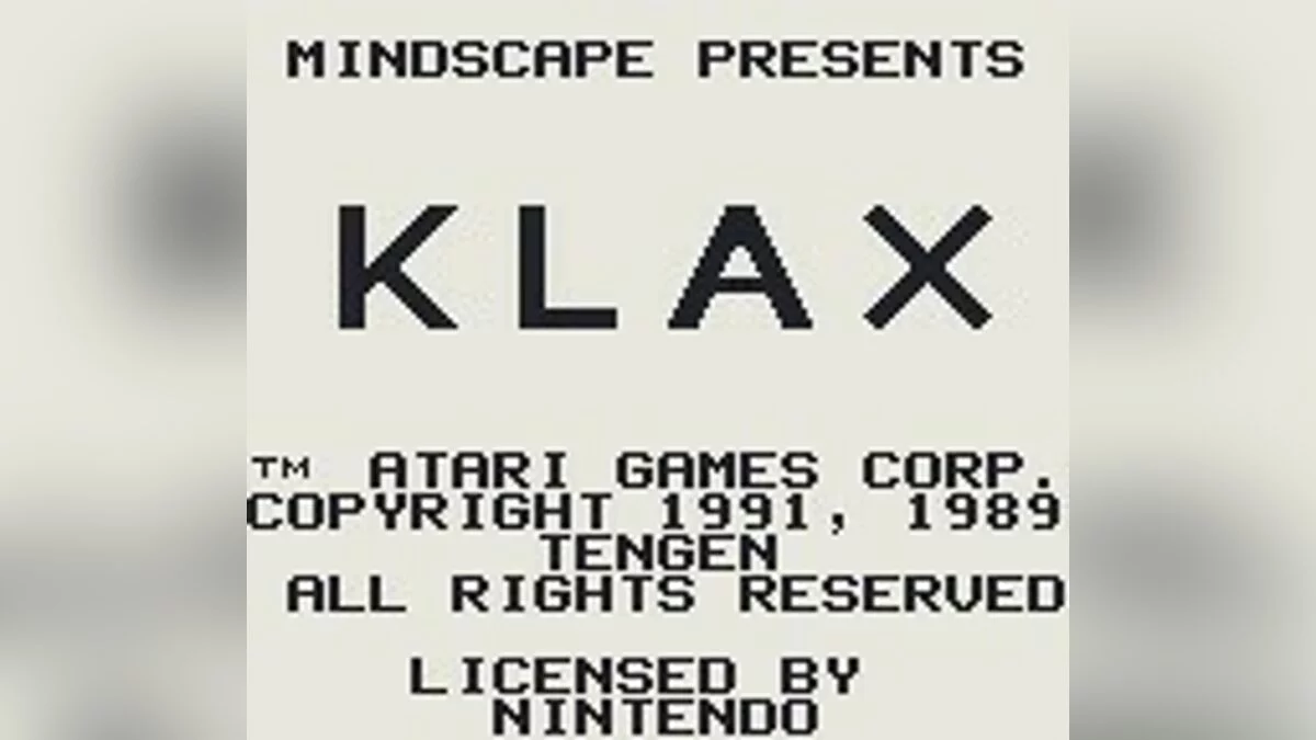Скриншоты из Klax / Картинка 67
