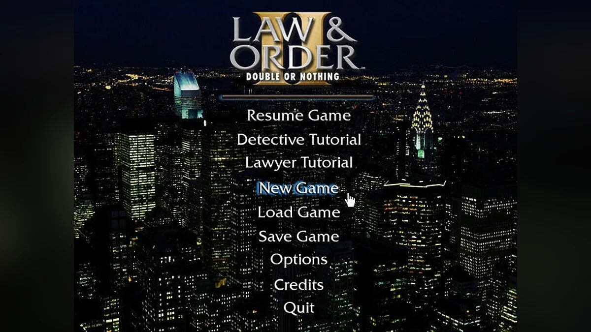 Скриншоты из Law & Order 2: Double or Nothing / Картинка 14