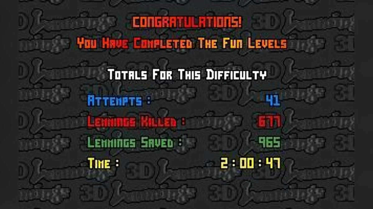 Скриншоты из Lemmings 3D / Картинка 23