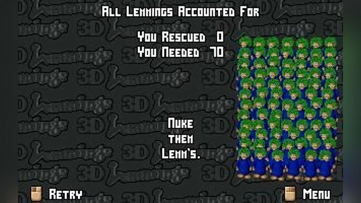 Скриншоты из Lemmings 3D / Картинка 40
