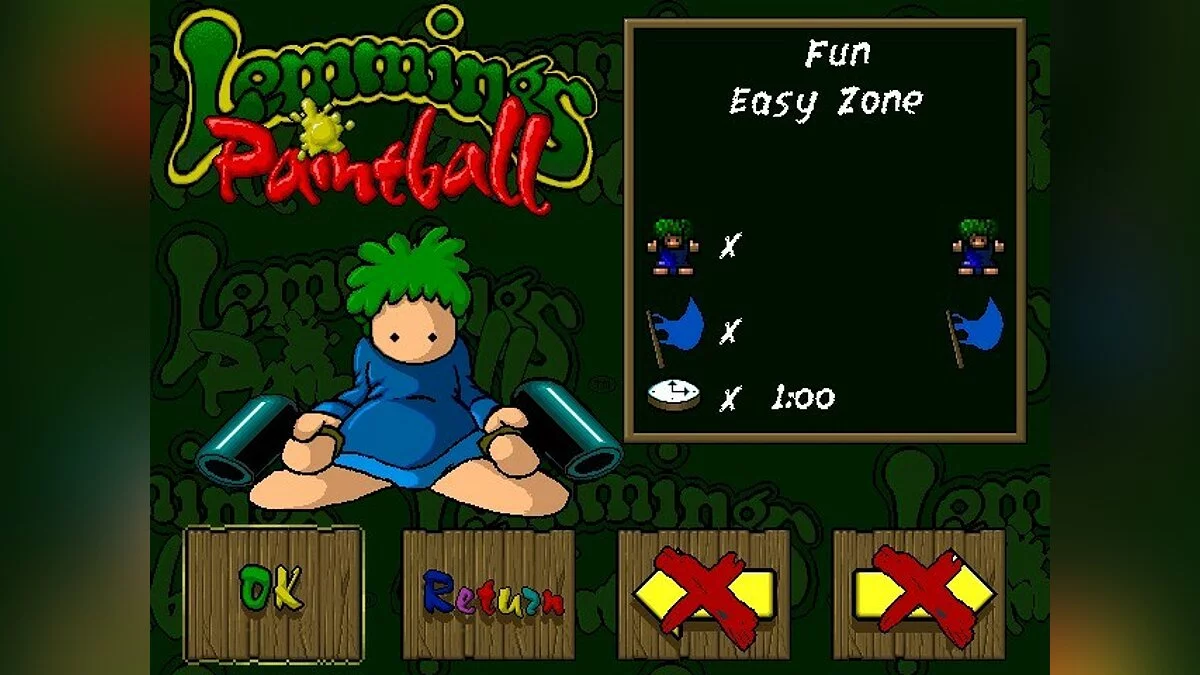 Скриншоты из Lemmings Paintball / Картинка 12