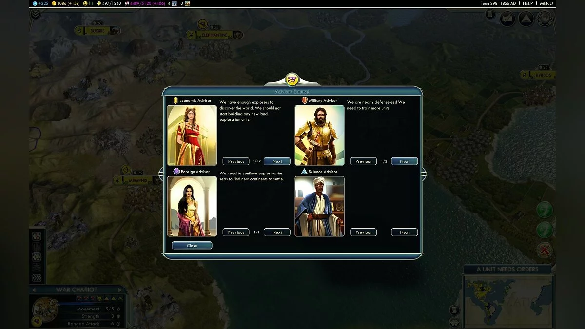 Скриншоты из Sid Meier's Civilization 5 / Картинка 104